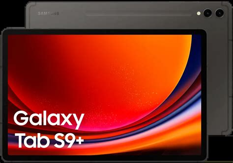 Samsung Galaxy Tab S9+ 5G specs (Graphite, .